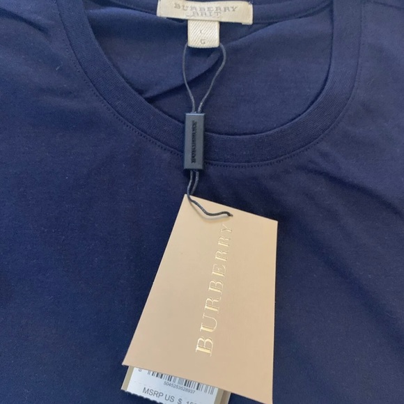 Burberry Brit Slim Fit T Shirt Men’s Size L Retail For $155 - Picture 8 of 8